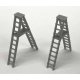 A-Ladders - 3-D Printed Kit -- pkg(2), HO, Phoenix Precision Models 31511