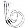 Light - Universal Flashing LED 5/64′ 1.8mm 7-19 Volt AC, DC, DCC 5-Pack -- White, ALL, Evan Designs U11F