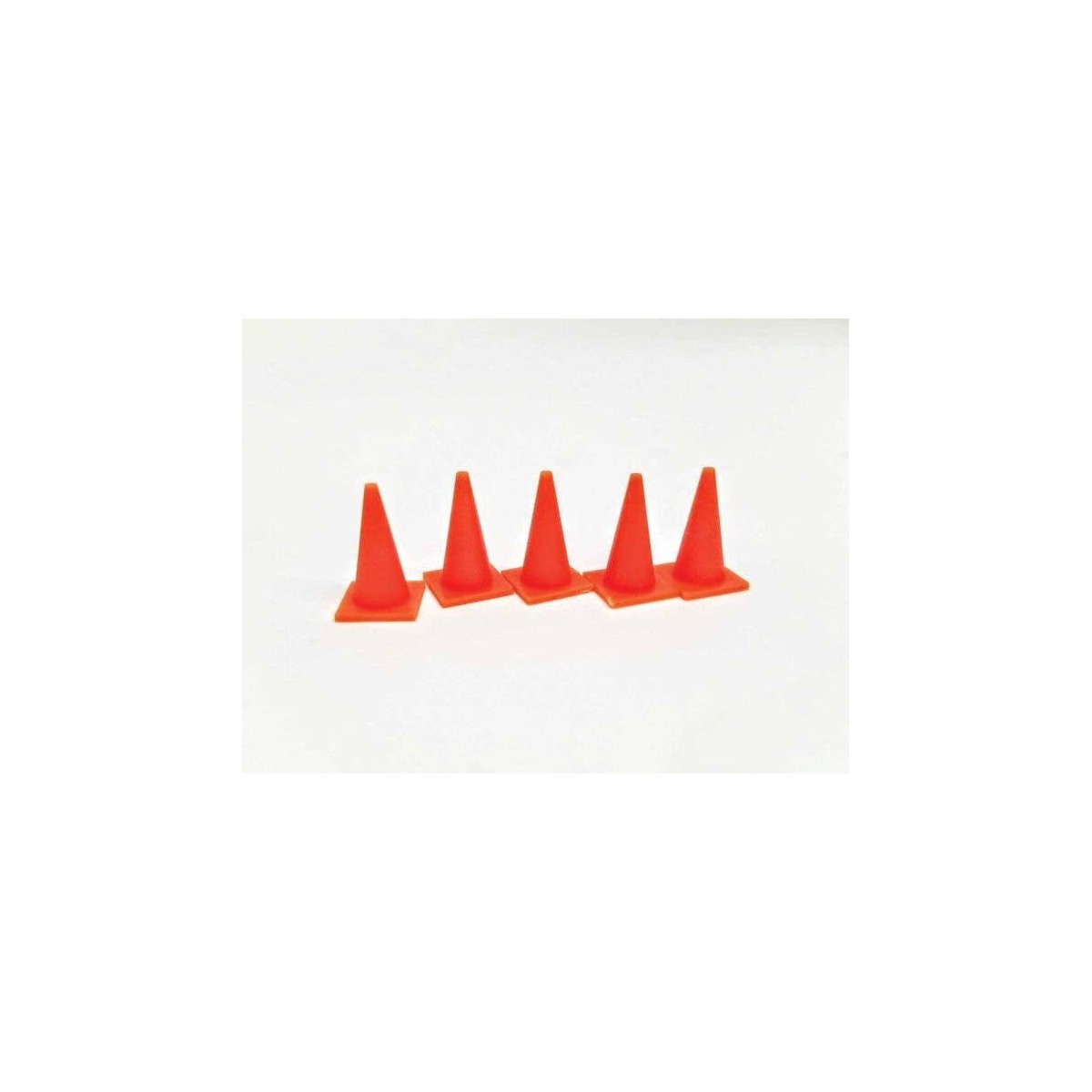 Traffic Cones pkg(5), HO, ALL SCALE MINIATURES 870661