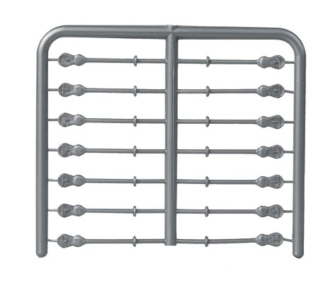 Parking Meter pkg(14) -- Silver, HO, Hi-Tech Details 8004