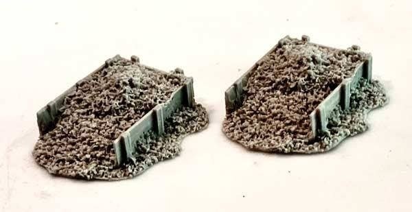 Coal Bin -- Unpainted Resin Castings pkg(2), N, Bar Mills LLC 1006