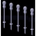 Parking Meters pkg(14) -- Silver, N, Hi-Tech Details 3003