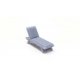 Patio Lounge Chair -- Unpainted, HO, ALL SCALE MINIATURES 8711024