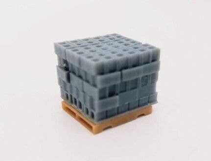 Cinder Block Stack, N, ALL SCALE MINIATURES 1601919
