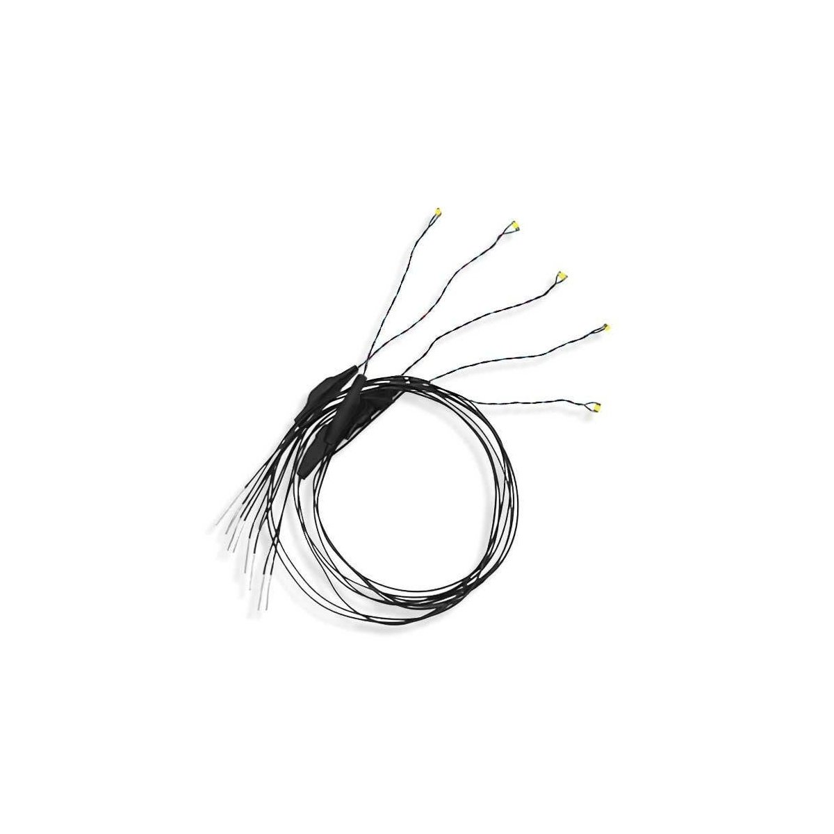 5mm LED Flash Universal 9-19V AC, DC, DCC 1.5hz pkg(5) -- Warm White, ALL, Evan Designs U50F