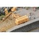 Rough-Cut Lumber Stacks - Kit, HO, Faller Gmbh 180872