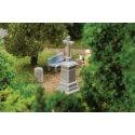 Field Cross & Boundary Stone - Kit, HO, Faller Gmbh 180997
