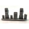 Gas Pump Island -- Unpainted Resin Casting, HO, Bar Mills LLC 2041