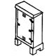 Electric Relay Cabinets -- 1-Door, HO, Details West 901