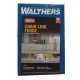 Chain-Link Fence - Kit - Up to 2 Gates -- Scale Length: Approximately 80′ 203cm, HO, Walthers Cornerstone 3125