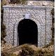 Single-Track Tunnel Portal -- Cut Stone, HO, Woodland Scenics 1253