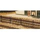 Hairpin Style Fence -- Approximate Length: 35-1/2′ 90.2cm, HO, Atlas Model Railroad Co. 774