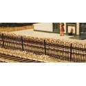 Hairpin Style Fence -- Approximate Length: 35-1/2′ 90.2cm, HO, Atlas Model Railroad Co. 774