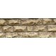 Flexible Cut Stone Wall w/Self-Adhesive Backing -- Medium Stones - 13-1/4 x 3-3/8′ 33, All Scales, Chooch Enterprises 8262