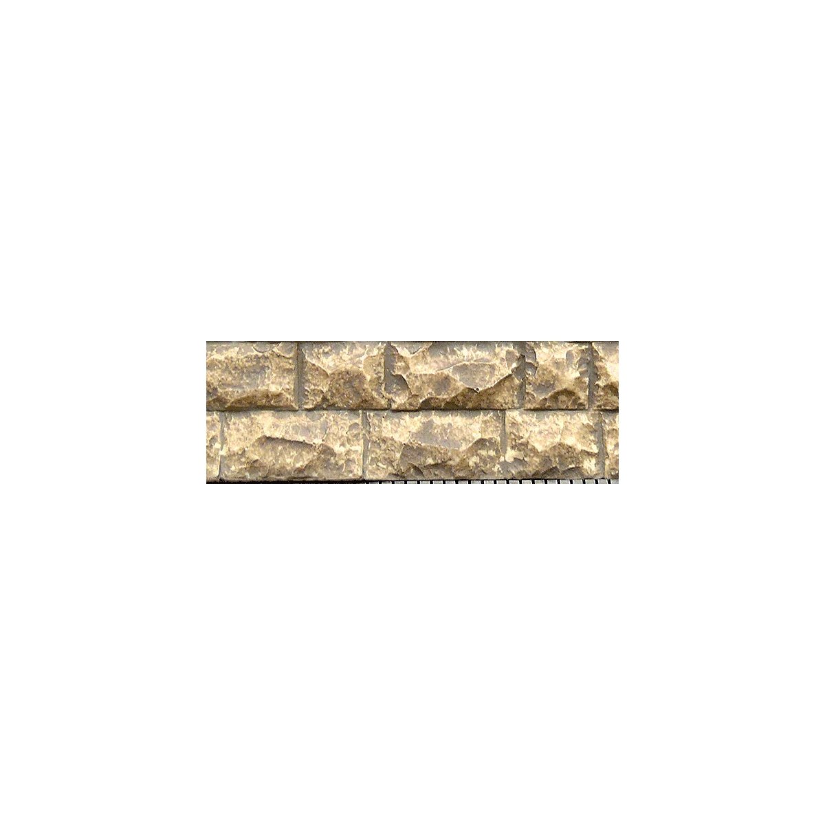 Flexible Cut Stone Wall w/Self-Adhesive Backing -- Large Stones - 13-3/4 x 3-1/2′ 34., All Scales, Chooch Enterprises 8264