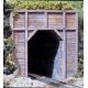 Single-Track Tunnel Portal (Hydrocal Plaster Casting) -- Timber, HO, Woodland Scenics 1254