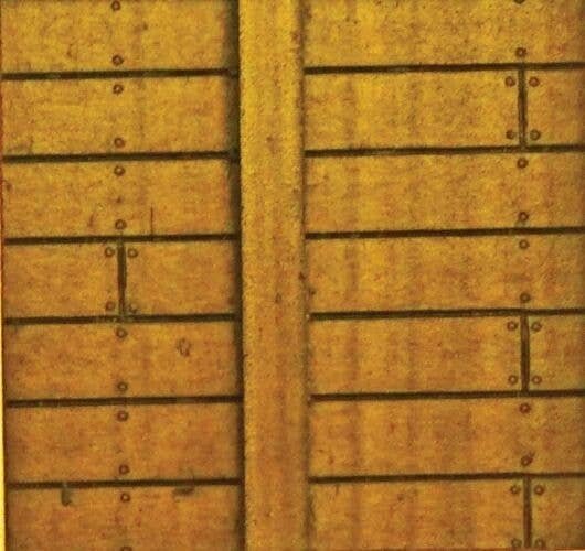 Flexible Timber Retaining Wall -- Large for HO, S & O Scales 3-3/4 x 12′ 9.5 x 30.5cm, All Scales, Chooch Enterprises 8612