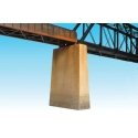 Bridge Pier - Kit -- 42′ Scale Tall, Fits Central Valley Through-Truss Bridge, HO, Monroe Models 557