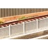Modern Metal Fencing -- Kit - 48-7/8′ 124.2cm Total, HO, Faller Gmbh 180428