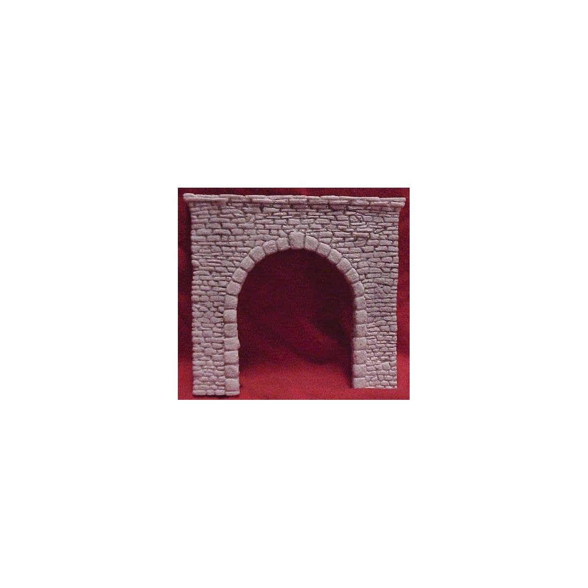 Tunnel Portal - Single Track -- Random Stone 4-3/4 x 5′ 11.5 x 13cm, HO, Pre-Size Model Specialities 103