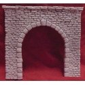 Tunnel Portal - Single Track -- Random Stone 4-3/4 x 5′ 11.5 x 13cm, HO, Pre-Size Model Specialities 103