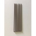 Railroad 40′ Telephone Poles Only (Brown Plastic pkg(36) -- Use w/Crossarms 628-31 or -35 (Both sold s, HO, Rix Products 40