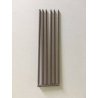 Railroad 40′ Telephone Poles Only (Brown Plastic pkg(36) -- Use w/Crossarms 628-31 or -35 (Both sold s, HO, Rix Products 40