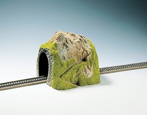 Tunnels -- Single Track, Straight 25 x 19 x 18cm, HO, Noch Gmbh & Co 2120