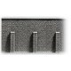 Profi-Plus Scenic Components -- Retaining Wall (gray brick) 13-3/16 x 4-59/64′ 33.5 x 12.5cm, HO, Noch Gmbh & Co 58056