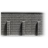 Profi-Plus Scenic Components -- Retaining Wall (gray brick) 13-3/16 x 4-59/64′ 33.5 x 12.5cm, HO, Noch Gmbh & Co 58056