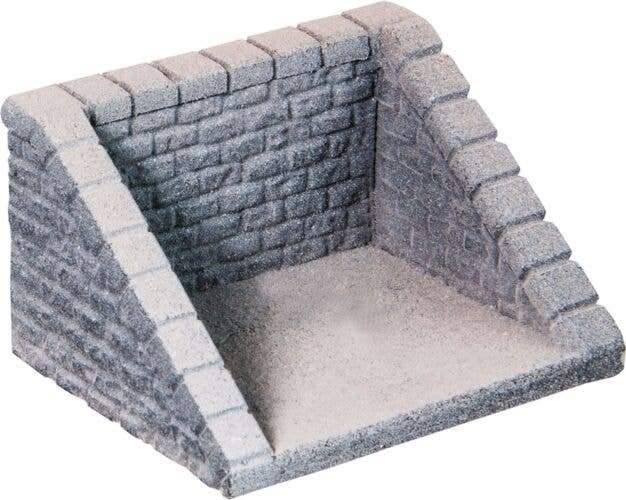 Signal Retaining Wall -- pkg(2), HO, Noch Gmbh & Co 58306