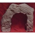 Tunnel Portal - Single Track -- Blasted Rock Smooth Round, HO, Pre-Size Model Specialities 120