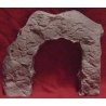 Tunnel Portal - Single Track -- Blasted Rock Smooth Round, HO, Pre-Size Model Specialities 120