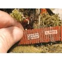 Insta-Fence -- Kit - Approximate Scale: 160′ 48.8m, HO, Bar Mills LLC 42