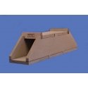 Concrete Box Culvert -- 3-7/8 x 1 x 1′ 9.8 x 2.5 x 2.5cm, HO, Blair Line 2807