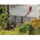 Iron Fence - Kit -- 7-7/8 x 3/4′ 20 x 1.9cm Total, HO, Faller Gmbh 180958