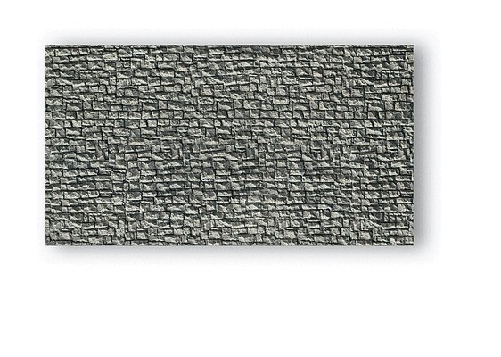 Quarry Stone Wall -- 9-1/2 x 5-1/4′ 24 x 13cm, HO, Noch Gmbh & Co 58250