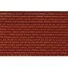 Flexible Dark Red Brick Wall Sheet 2-Pack -- Medium for HO Scale: 3-3/4 x 12′ 9.2 x 30, All Scales, Chooch Enterprises 8623