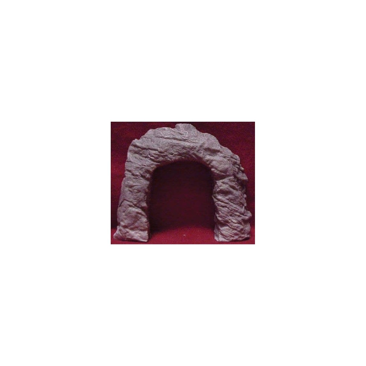 Tunnel Portal - Single Track -- Blasted Rock Rough Round, HO, Pre-Size Model Specialities 118