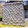 Cut Stone Rectangular Bridge Pier pkg(2) -- 2-1/8 x 11/16 x 2′ 5.4 x 1.7 x 5.1cm, N, Chooch Enterprises 9831