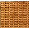 Flexible Timber Cribbing Sheet -- Medium for HO Scale: 3-3/4 x 12′ 9.5 x 30.5cm, All Scales, Chooch Enterprises 8502