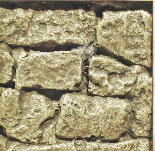 Flexible Sea Wall Sheet -- Large for HO, S & O Scales 3-3/4 x 12′ 9.5 x 30.5cm, All Scales, Chooch Enterprises 8570