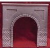 Tunnel Portal - Single Track -- Cut Stone - 4-3/4 x 5′ 11.5 x 12.5cm, HO, Pre-Size Model Specialities 105