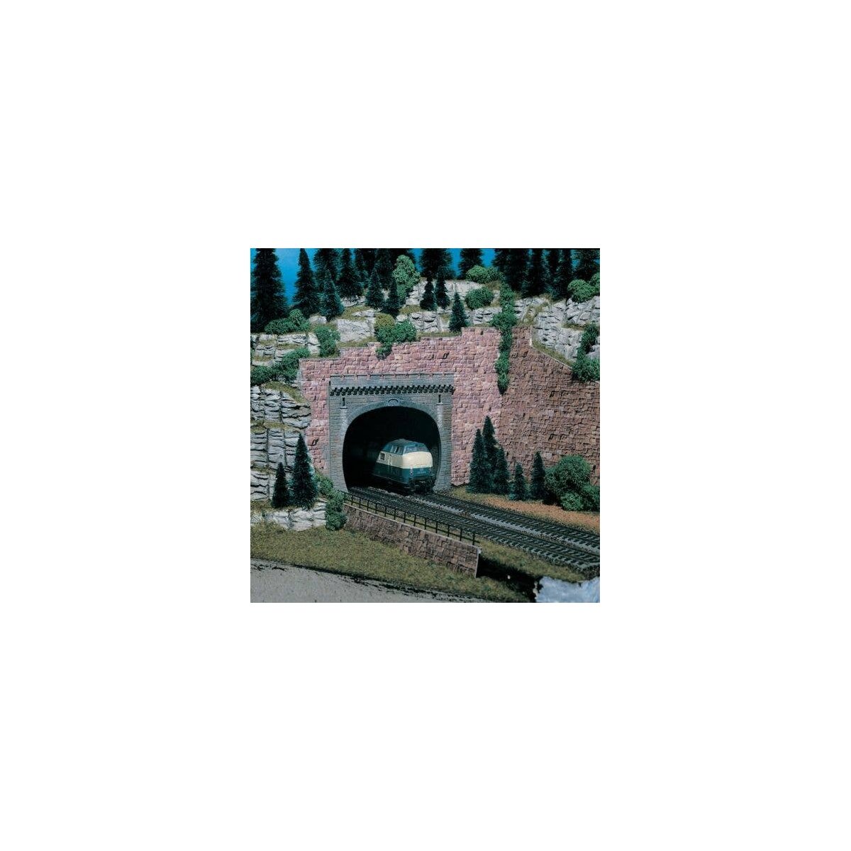 Tunnel Portal -- Double, HO, Vollmer Gmbh 42502