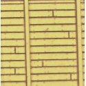 Flexible Timber Retaining Wall -- Small for HO & N Scales - 3-3/4 x 12′ 9.5 x 30.5cm, All Scales, Chooch Enterprises 8608