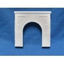 Single Track Tunnel Portal -- Cut Stone - 2-3/4 x 2-3/4′ 6.9 x 6.9cm, N, Pre-Size Model Specialities 205