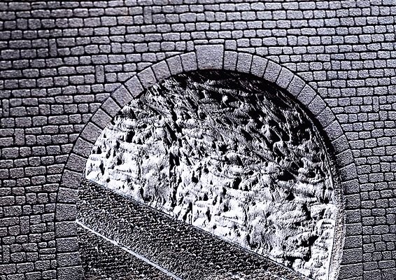 Tunnel Tube -- Rock Structure, HO, Faller Gmbh 170886