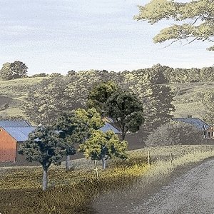 Mixed Green Deciduous Tree Pack - Ready Made Trees(TM) -- 2 to 3′ 5.1 to 7.6cm pkg(23), All Scales, Woodland Scenics 1571