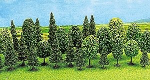 Mixed Forest Tree 12-Piece Set, N, Busch Gmbh & Co Kg 6589
