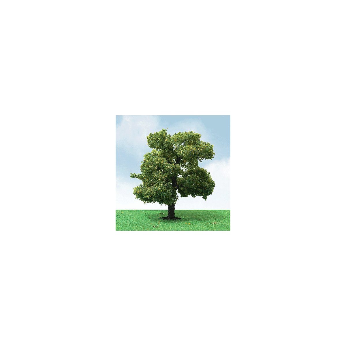 Pro-Elite Series Tree -- Sycamore 3-1/2 to 4′ 8.9 to 10.2cm Tall pkg(2), HO, JTT Miniature Tree 92310